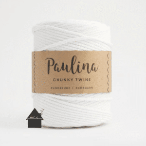Paulina Chunky Twine white macramé koord