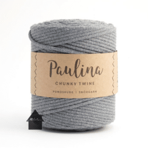 Paulina Chunky Twine grey macramé koord