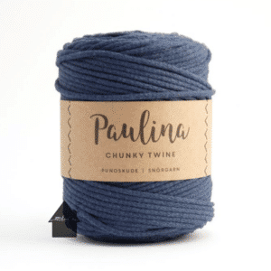 Paulina Chunky Twine old blue macramé koord