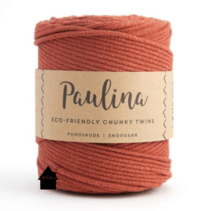 Paulina Chunky Twine terracotta macramé koord