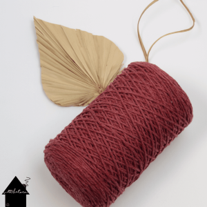 Barbante gerecycled garen cranberry rood 1033