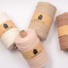 moppari macrame koord 3mm 3 strengs huisje van katoen meerdere kleuren