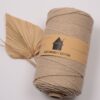 moppari macrame koord 3mm 3 strengs huisje van katoen linen beige