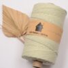 moppari macrame koord 3mm 3 strengs huisje van katoen pistache