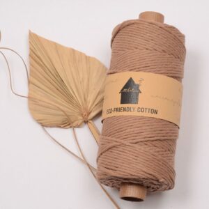 moppari single strand macrame garen 3mm 190 mtr jute