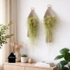 2 muur plantenhangers in een woonkamer