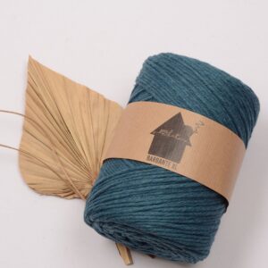 Barbante xl garen van Huisje van Katoen in de kleur petrol